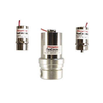 Direktgesteuertes Magnetventil - ProControl&reg; - Humphrey Products - 2-Wege / NC / für Gas