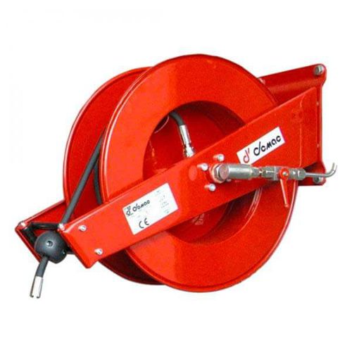 Schlauchtrommel - DEMAC Srl - Federeinzug / für Druckluft / stationär