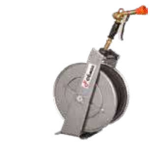 Schlauchtrommel - 9000 - DEMAC Srl - Federeinzug / für Wasser / für Luft