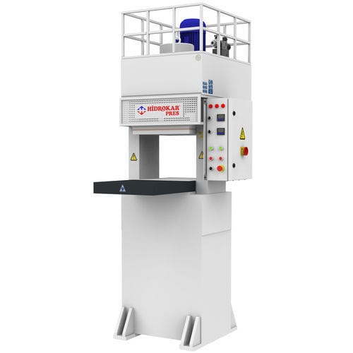 Hydraulische Presse - HK - HIDROKAR PRES INDUSTRY AND TRADE CO. - motorisiert / Form / Vulkanisier