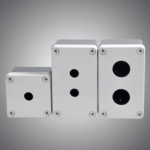 Box für Drucktaster - JL-N Series - JIANGSU JIANLONG ELECTRICAL CO.,LTD - wandmontiert / rechteckig / ABS
