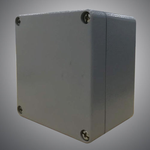 Gehäuse mit Schraubendeckel - JL-AL Series - JIANGSU JIANLONG ELECTRICAL CO.,LTD - für Wandmontage / rechteckig / aus lackiertem Aluminium