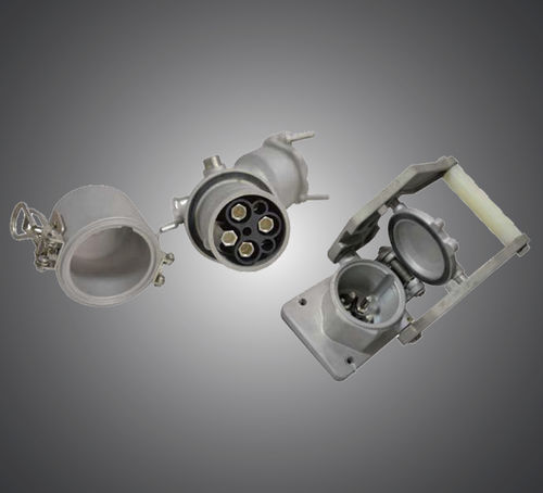 Stromversorgungs-Steckverbinder - JL01/11 Series - JIANGSU JIANLONG ELECTRICAL CO.,LTD - gerade Ausführung / rechtwinkelig / innen