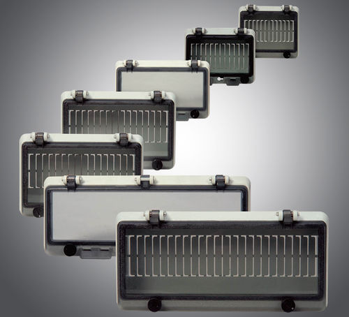 Gehäuse mit transparenter Tür - JL-PW Series - JIANGSU JIANLONG ELECTRICAL CO.,LTD - für Schalttafelmontage / rechteckig / Polycarbonat