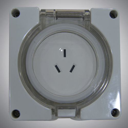 Stationäre Steckdose - JL-FS-S Series - JIANGSU JIANLONG ELECTRICAL CO.,LTD - wasserdicht / IP56 / zweipolig