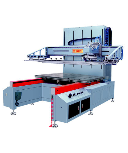 Automatische Siebdruckmaschine - 1 000 x 1 500 mm, 300 p/h | WSC-1500BE - WINON INDUSTRIAL CO.,LTD - Farb / für Holzlatten / Großformat