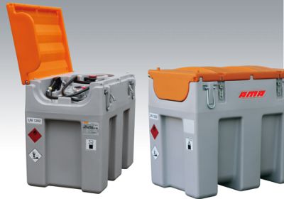 Transportbecken - TTE series - AMA S.p.A. - Kraftstoff / Polyethylen / mobil