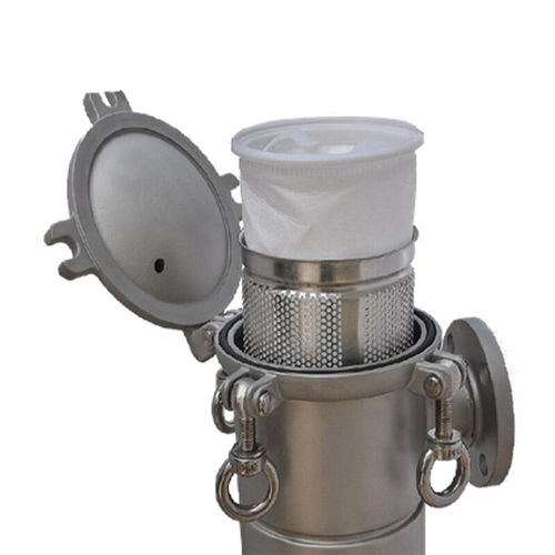 Einzelbeutelfiltergehäuse - SSBH series - Membrane Solutions LLC - für Flüssigkeiten / Edelstahl / sanitär