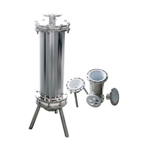 Beutelfiltergehäuse - SSFH series - Membrane Solutions LLC - für Flüssigkeiten / Edelstahl