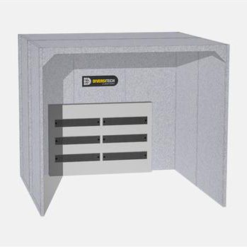 Kabine / Staubansaug Nassverfahren - WX series - Diversitech - Edelstahl
