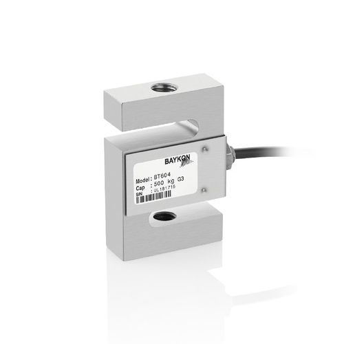 Wägezelle / Zug- und Druckkraft - BT604 - BAYKON Industrial Weighing Systems - S-förmig / kapazitiv / für Kran