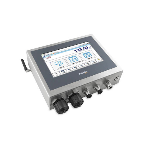 Waagenterminal mit Touchscreen - BX07M - BAYKON Industrial Weighing Systems - IP65 / Profibus / Ethernet