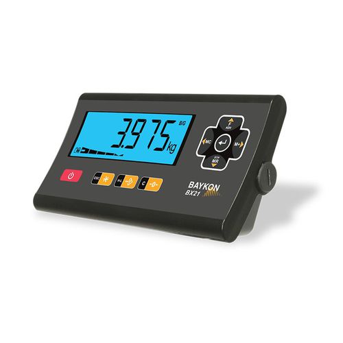 Wägeindikator mit LCD-Anzeige - BX21 - BAYKON Industrial Weighing Systems - wandmontiert / Multifunktion / programmierbar