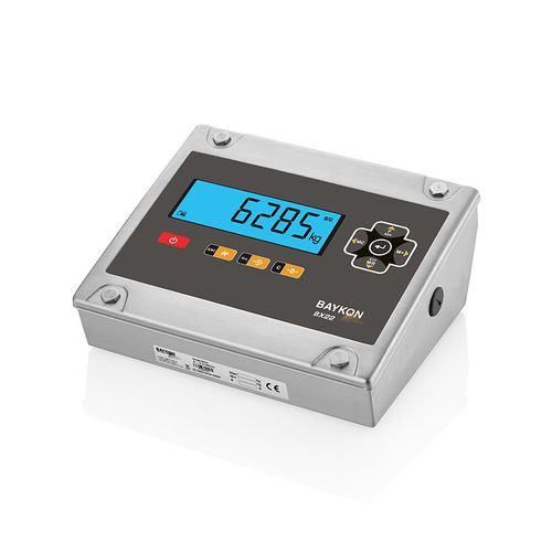 Wägeindikator mit LCD-Anzeige - BX22S - BAYKON Industrial Weighing Systems - wandmontiert / für nasse Umgebungen / IP67