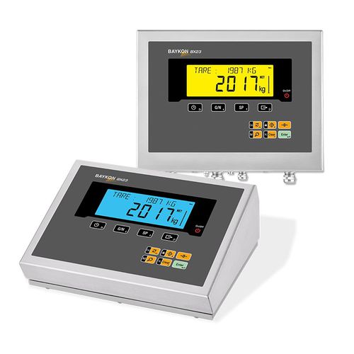 Wägeindikator mit LCD-Anzeige - BX23 /BX23D - BAYKON Industrial Weighing Systems - wandmontiert / für raue Umgebungen / für nasse Umgebungen