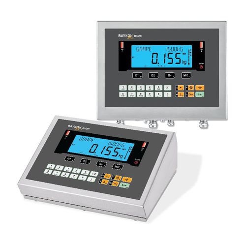 Waagenterminal mit LCD-Anzeige - BX25, BX25D - BAYKON Industrial Weighing Systems - Benchtop / für raue Umgebungen / Profibus