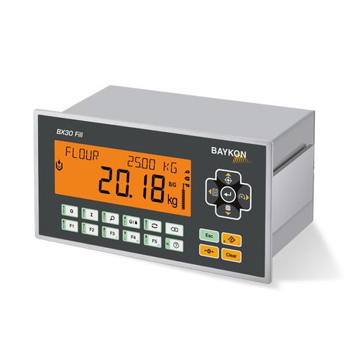 Digitaler Wägeindikator - BX30 Fill - BAYKON Industrial Weighing Systems - einbaufähig / IP65 / IP67