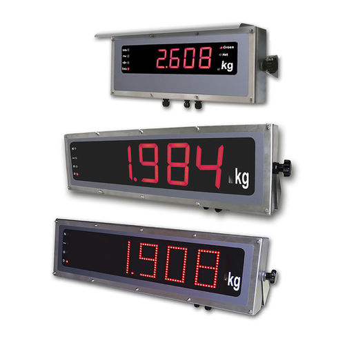 LED-Display - RX57 & RX100/S Remote Displays - BAYKON Industrial Weighing Systems - 6-stellig / Fern / für Füllstandsmessgeräte