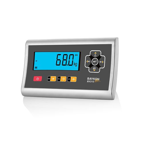Wägeindikator mit LCD-Anzeige - BX21/S  - BAYKON Industrial Weighing Systems - Benchtop / wandmontiert / IP67