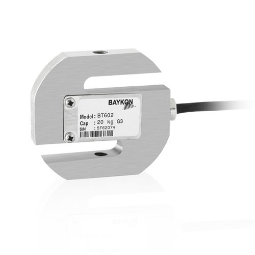 Zugkraft-Wägezelle - BT602 - BAYKON Industrial Weighing Systems - S-förmig / kapazitiv / Stahlstruktur