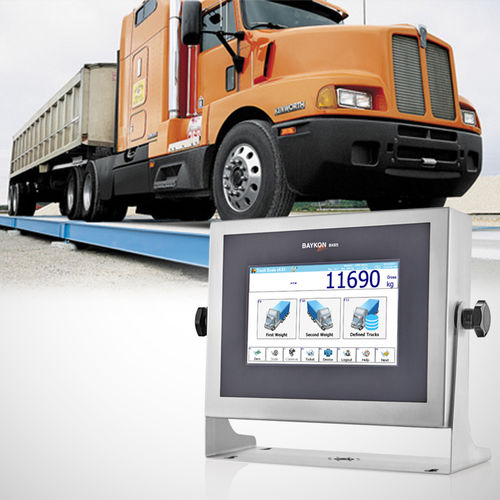 Waage für Fahrzeuge - BAYKON Industrial Weighing Systems - elektronisch / Kilogramm / digital