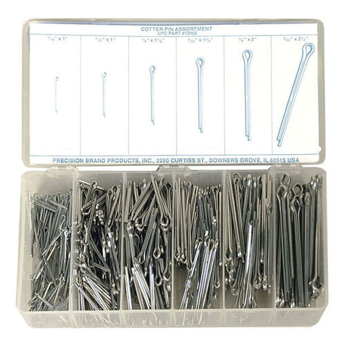 Geschlizter Stift - 12905 - Precision Brand Products - Stahl / verzinkt / Präzision