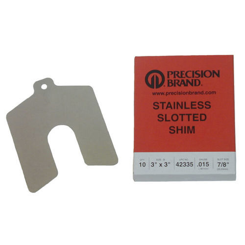 Edelstahl-Ausgleichsblech - 81205 - Precision Brand Products - Präzision