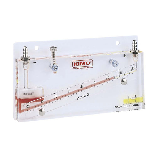 Analoges Manometer - KX series - Sauermann - Flüssigkeitssäule / für Gas