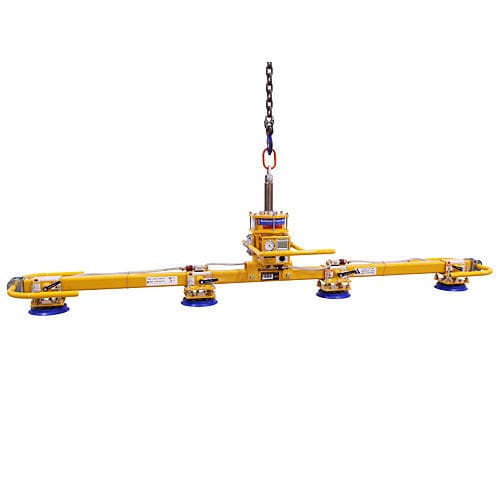 Vakuumheber für Blech - L100M4 series - ANVER Vacuum System Specialists - für Platten / horizontal / verstellbar