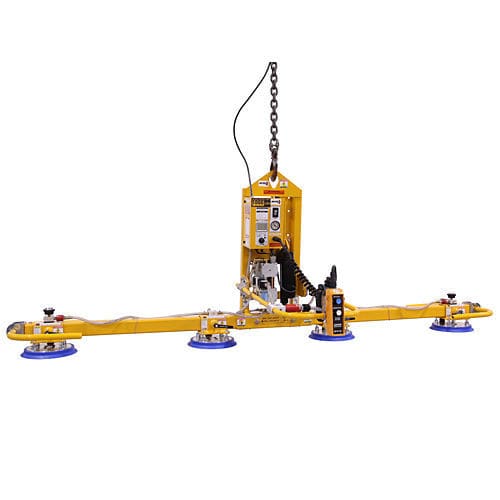 Rahmen-Vakuumheber - AT100M4 series - ANVER Vacuum System Specialists - für Glasplatten / verstellbar / elektrisch