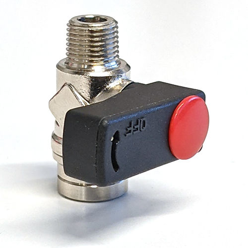 Kugelventil - BVC series - ANVER Vacuum System Specialists - manuell / Sitz / Miniatur