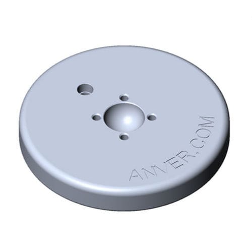 Runder Vakuumsauger - FP58 - ANVER Vacuum System Specialists - Metall / Schaumstoff