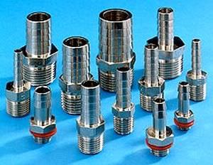 Vakuumanschluss - A series - ANVER Vacuum System Specialists - geriffelt / Edelstahl / NPT