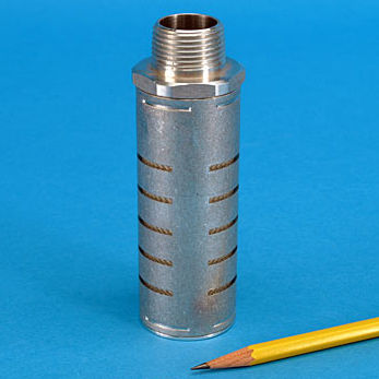 Auslass-Schalldämpfer - ES series - ANVER Vacuum System Specialists - für Vakuumpumpen / Metall