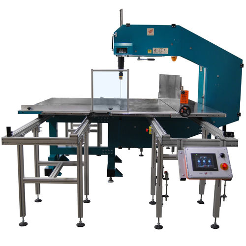 Bandmesserschneidemaschine - R1150/PB - REXEL - für Schaum / für Gewebe / für Platten