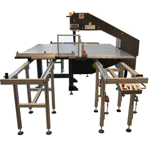 Bandmesserschneidemaschine - R1000/PB - REXEL - für Textil / für Mehrlagengewebe / für Einzellagen-Textil