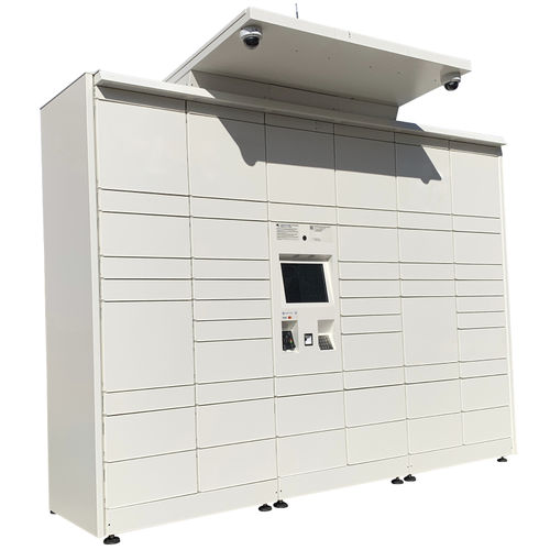 Automatischer Paketautomat - REXEL - für Außenbereich / Edelstahl