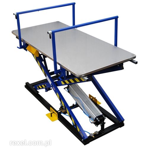 Scherenhubtisch - ST-3/BR - REXEL - pedalbetrieben / pneumatisch / festinstalliert