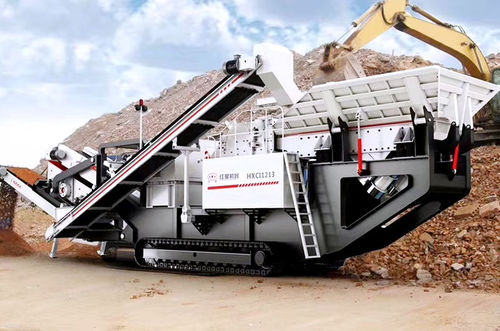 Schlagbrecher - WT series  - Henan Hongxing Mining Machinery CO.,LTD - mobil / auf Raupen