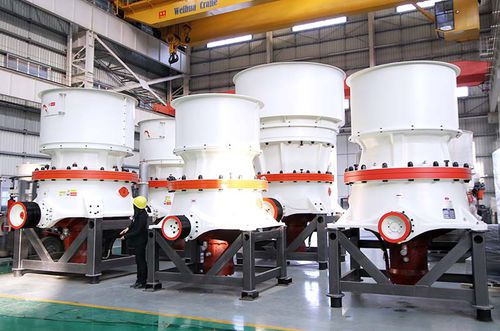 Hydraulischer Kegel Brecher - SC series  - Henan Hongxing Mining Machinery CO.,LTD - stationär / fein