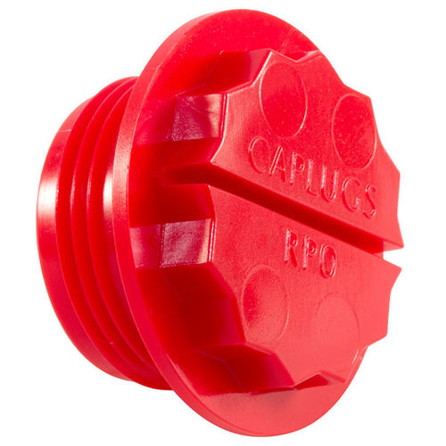Gewindestopfen - RPO series - Caplugs - rund / Polyethylen HDPE / Dichtung