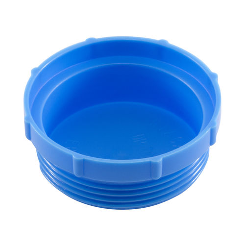 Gerändelter Stopfen - DPN series - Caplugs - rund / Gewinde / Polyethylen HDPE