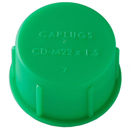 Kappe für Anschluss - CD-M series - Caplugs - Gewinde / rund / Polyethylen mit niedriger Dichte (LDPE)