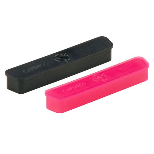 Kappe für elektrische Steckverbinder - EMC series - Caplugs - oval / Polyethylen / EVA