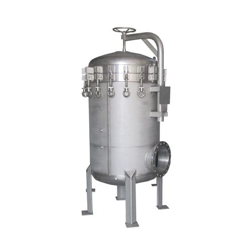 Mehrfachpatrone-Filtergehäuse - MSV series - Filtrafine - für Flüssigkeiten / Edelstahl / für große Durchflussmengen