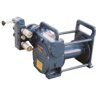 Pneumatische Winde - U8A 15 - Jeamar Winches - Drahtseil / mit Schnecke / robust