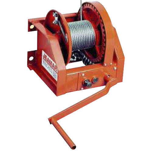 Handseilwinde - GW series - Jeamar Winches - Drahtseil / für schwere Lasten / mit Schnecke