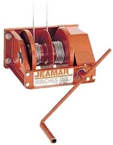 Manuelle Doppelwinde - GWF series - Jeamar Winches - für Materialumschlag / Doppeltrommel
