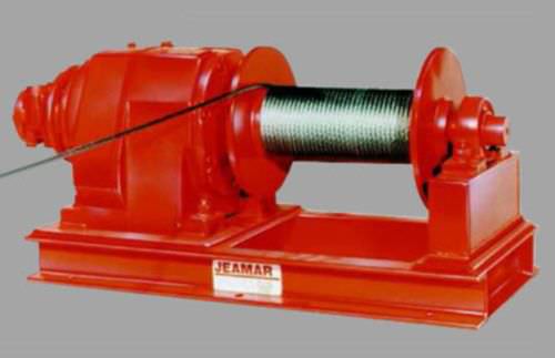 Pneumatische Winde - NHA series - Jeamar Winches - mit Direktantrieb / Drahtseil / Zug