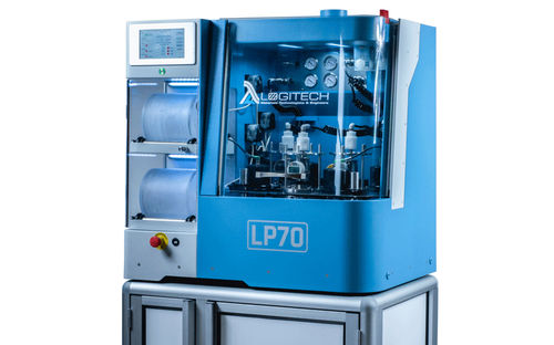 Poliermaschine für Metall - LP70 - Logitech Limited - für Keramik / für Optik / Flachläpp